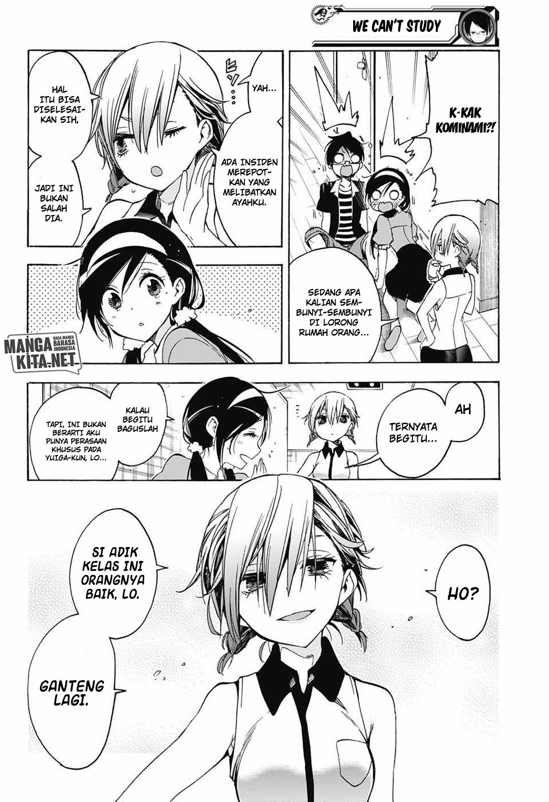 Bokutachi wa Benkyou ga Dekinai Chapter 33 Gambar 15