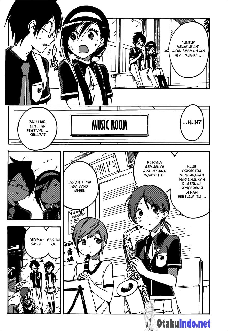 Bokutachi wa Benkyou ga Dekinai Chapter 52 Gambar 8