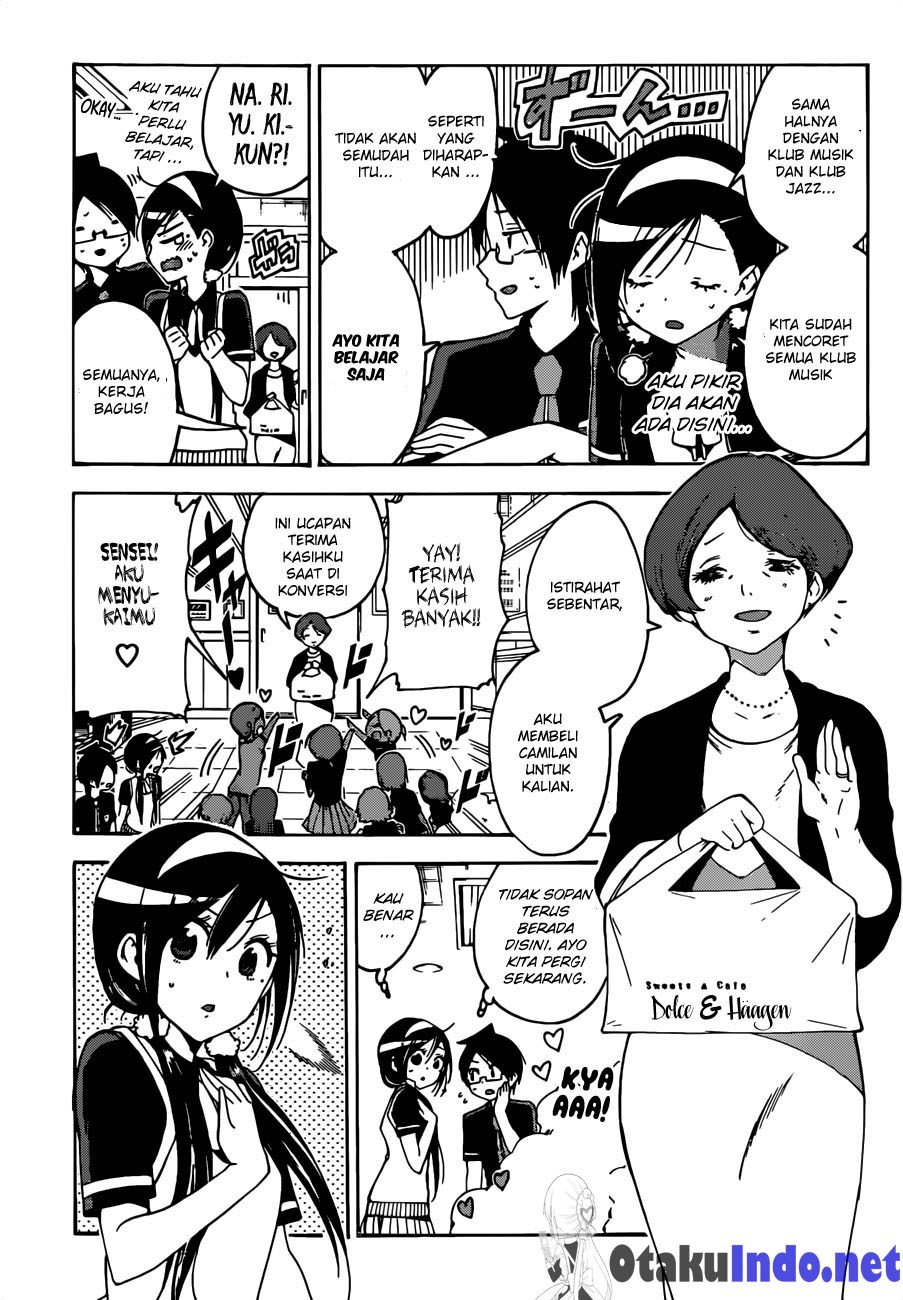 Bokutachi wa Benkyou ga Dekinai Chapter 52 Gambar 9