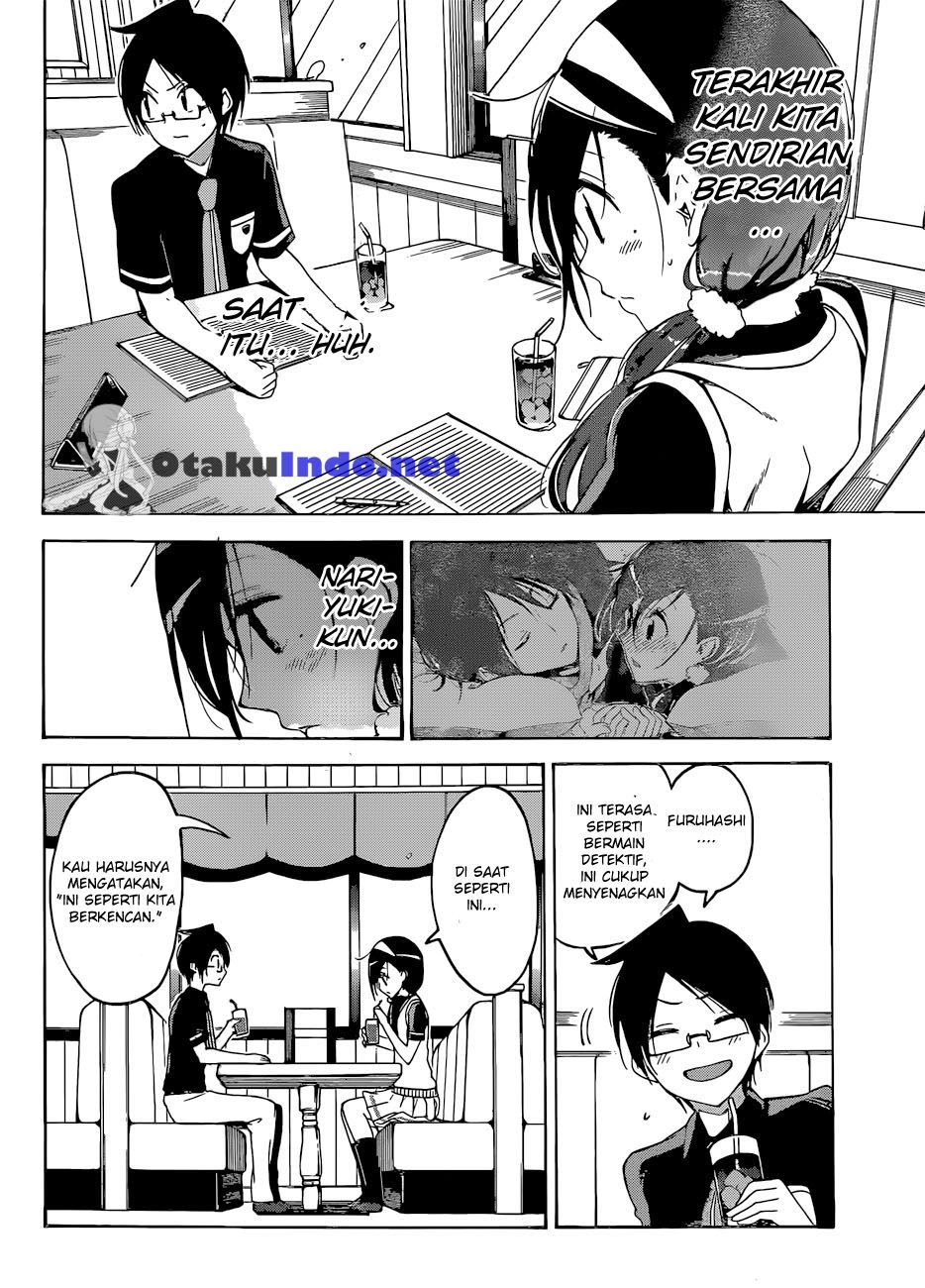 Bokutachi wa Benkyou ga Dekinai Chapter 52 Gambar 14