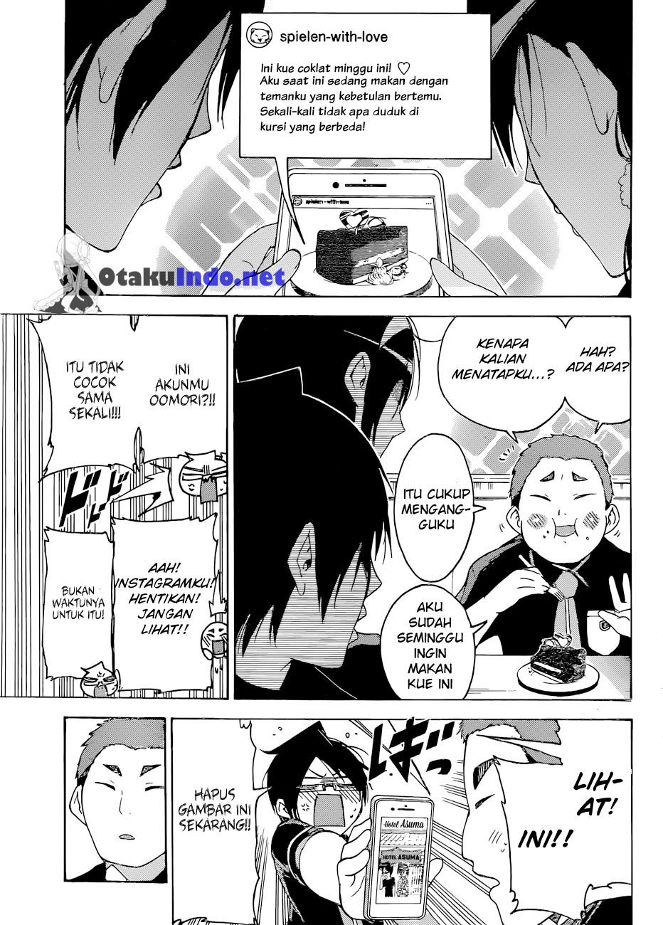 Bokutachi wa Benkyou ga Dekinai Chapter 52 Gambar 17