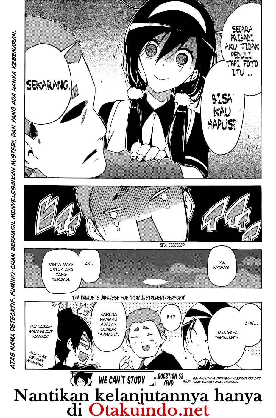 Bokutachi wa Benkyou ga Dekinai Chapter 52 Gambar 19