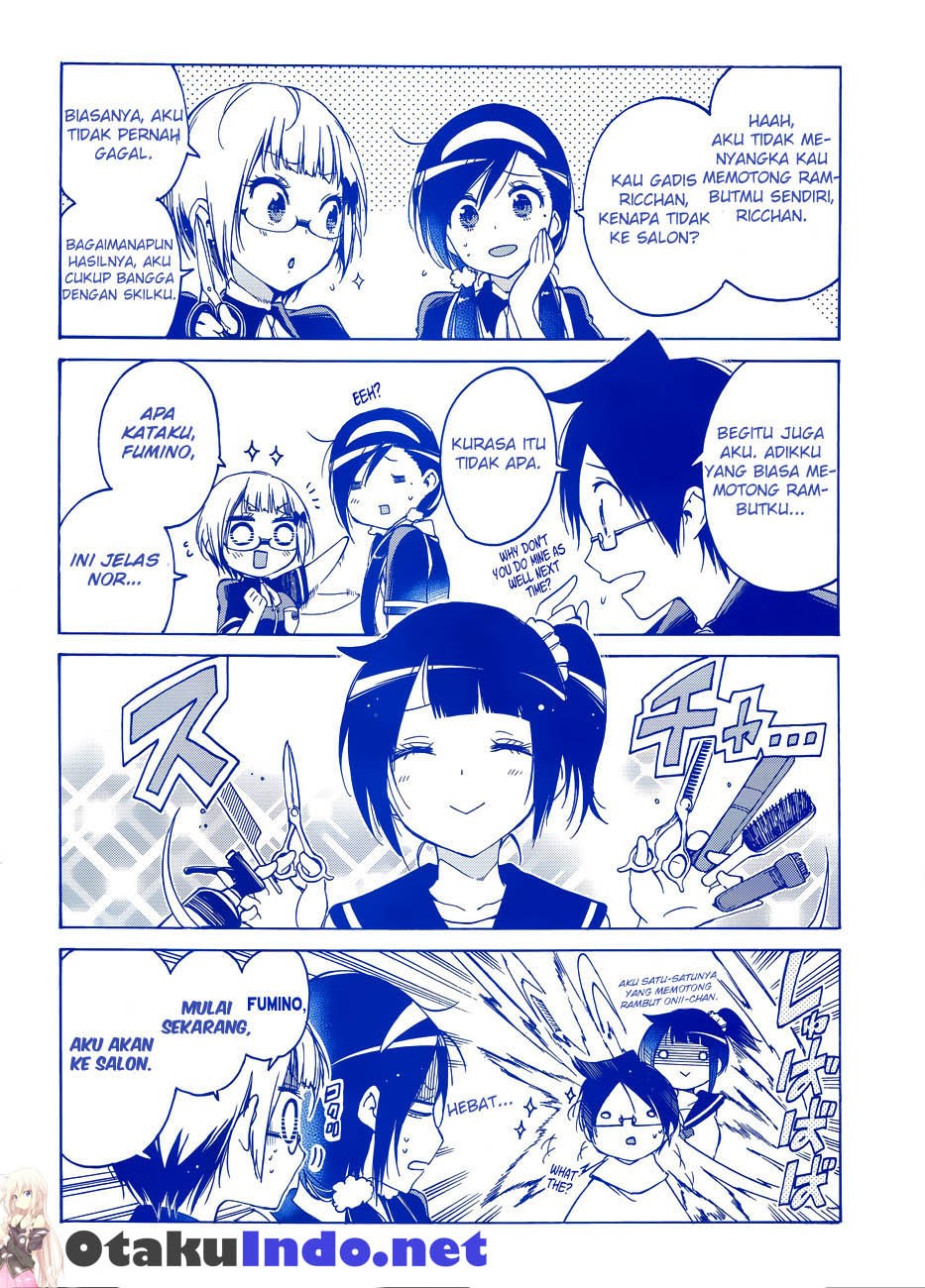 Bokutachi wa Benkyou ga Dekinai Chapter 57 Gambar 1