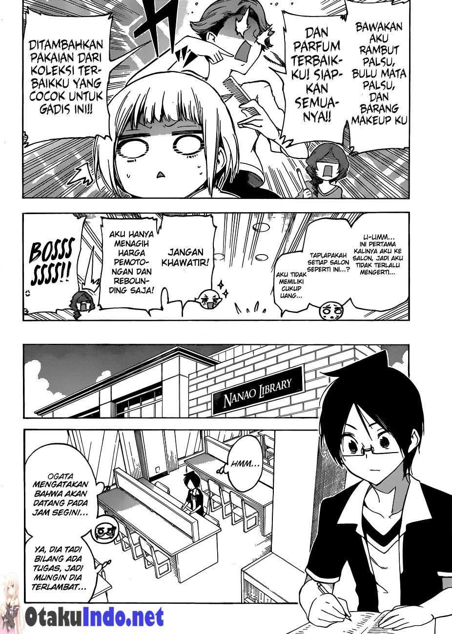 Bokutachi wa Benkyou ga Dekinai Chapter 57 Gambar 5