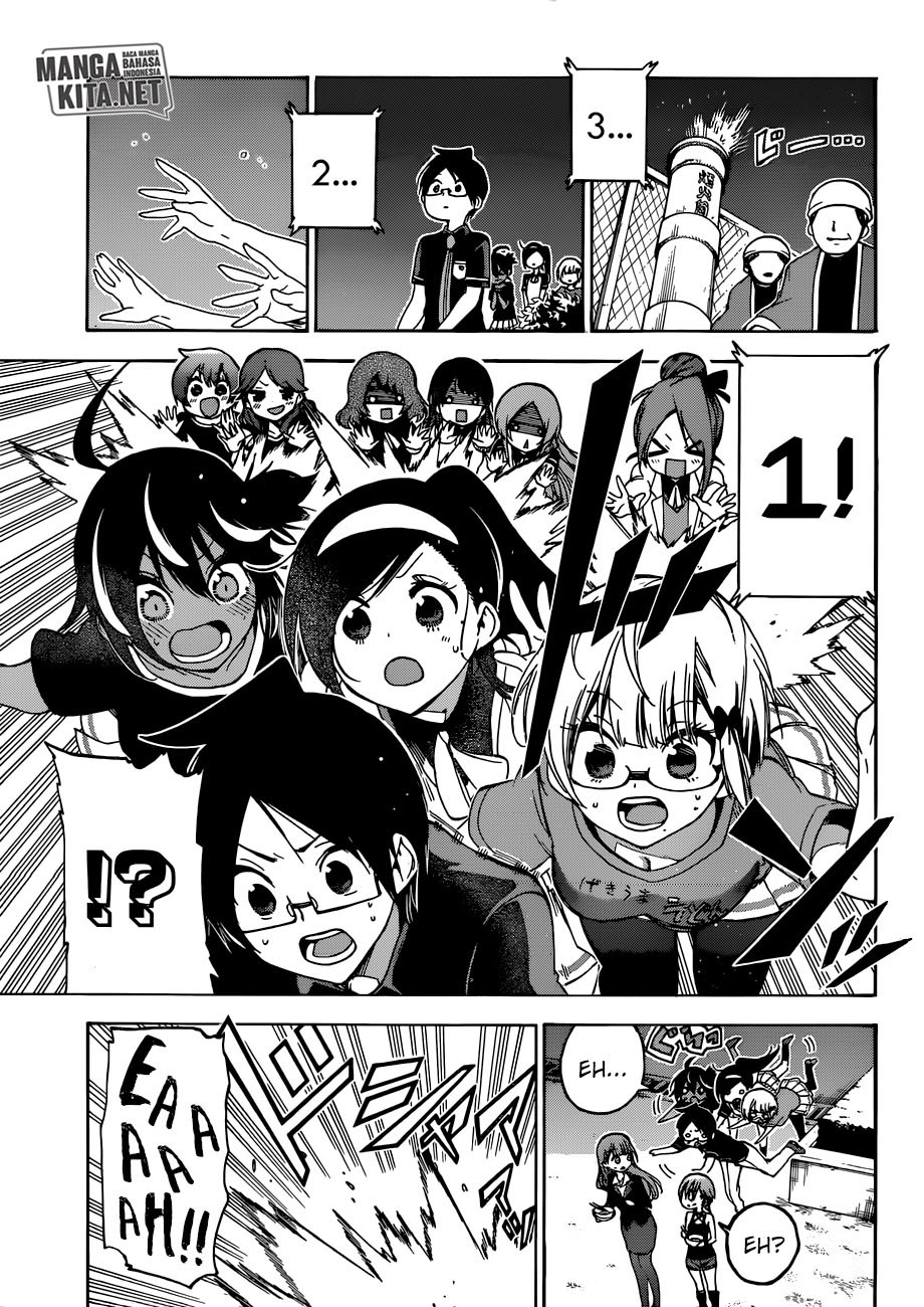 Bokutachi wa Benkyou ga Dekinai Chapter 69 Gambar 14