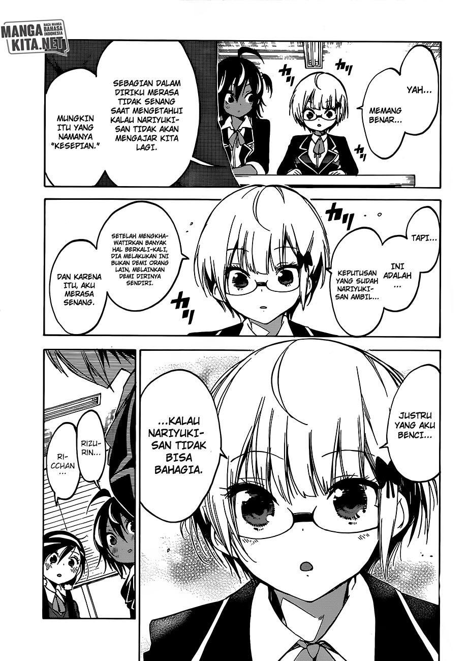 Bokutachi wa Benkyou ga Dekinai Chapter 97 Gambar 16