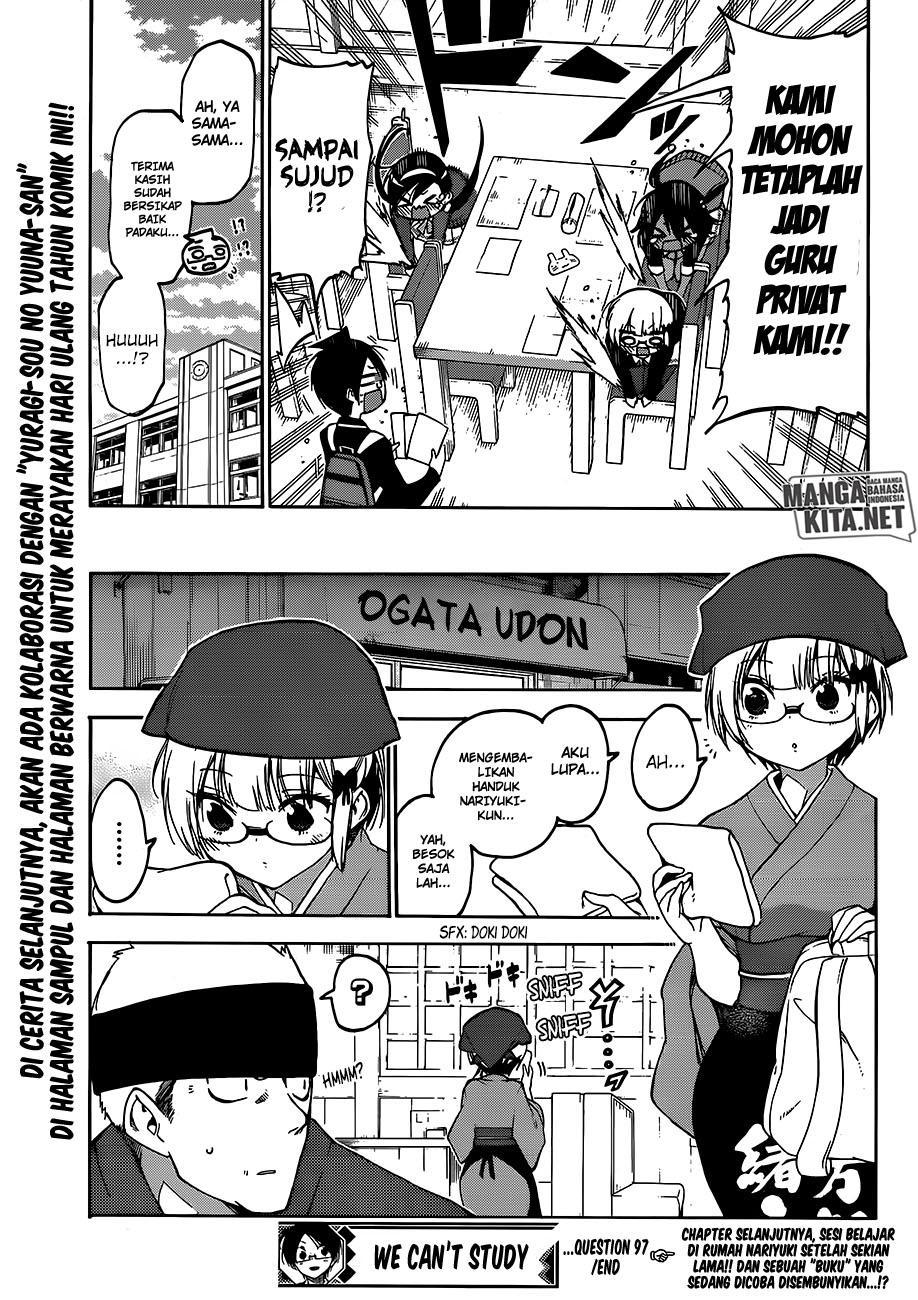Bokutachi wa Benkyou ga Dekinai Chapter 97 Gambar 20