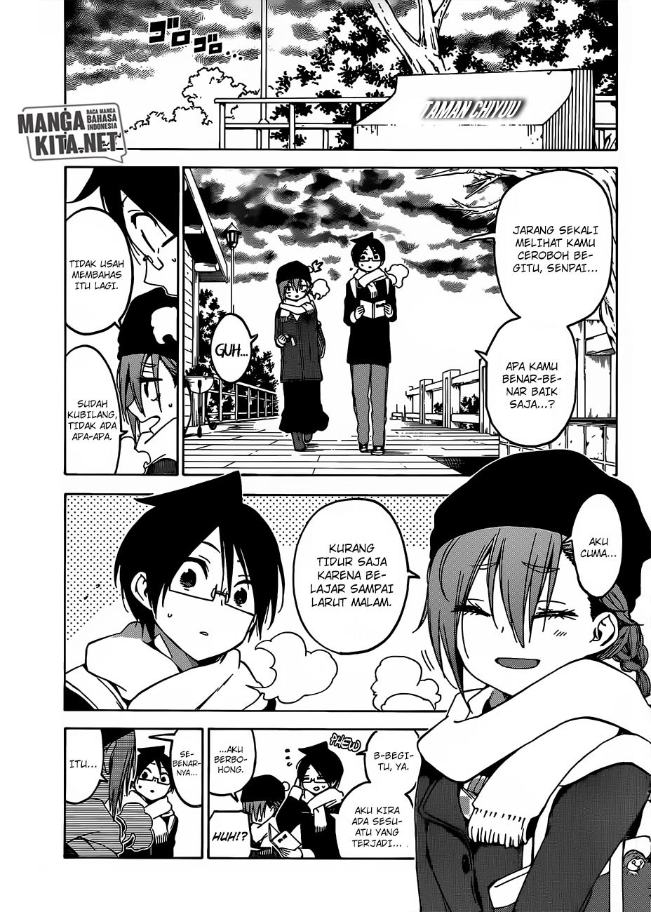 Bokutachi wa Benkyou ga Dekinai Chapter 108 Gambar 4