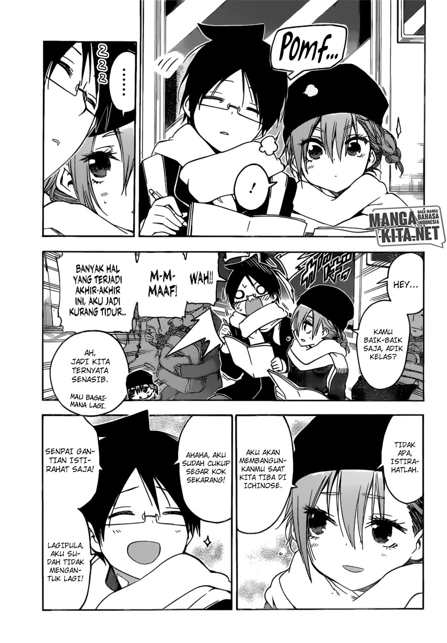 Bokutachi wa Benkyou ga Dekinai Chapter 118 Gambar 4