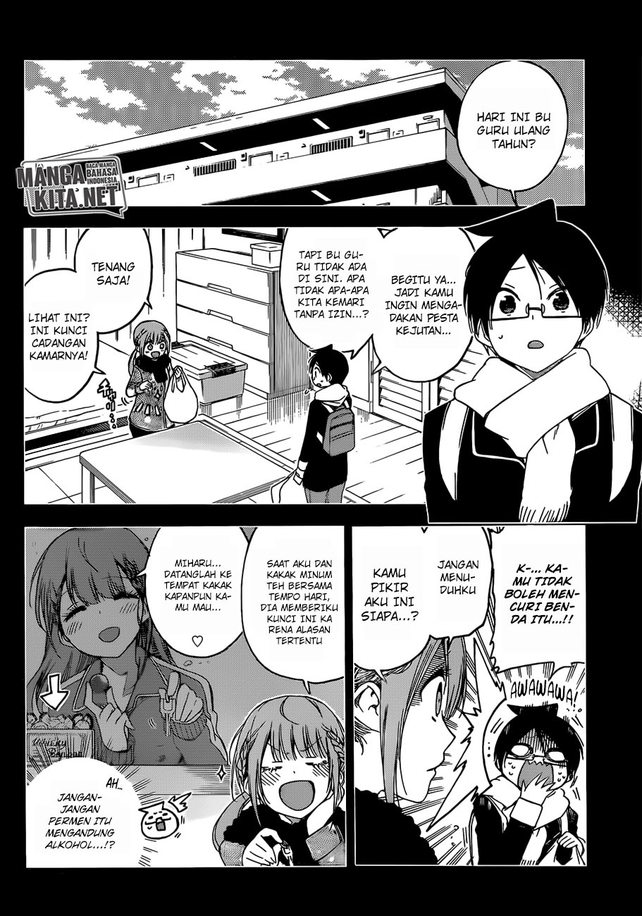 Bokutachi wa Benkyou ga Dekinai Chapter 122 Gambar 7