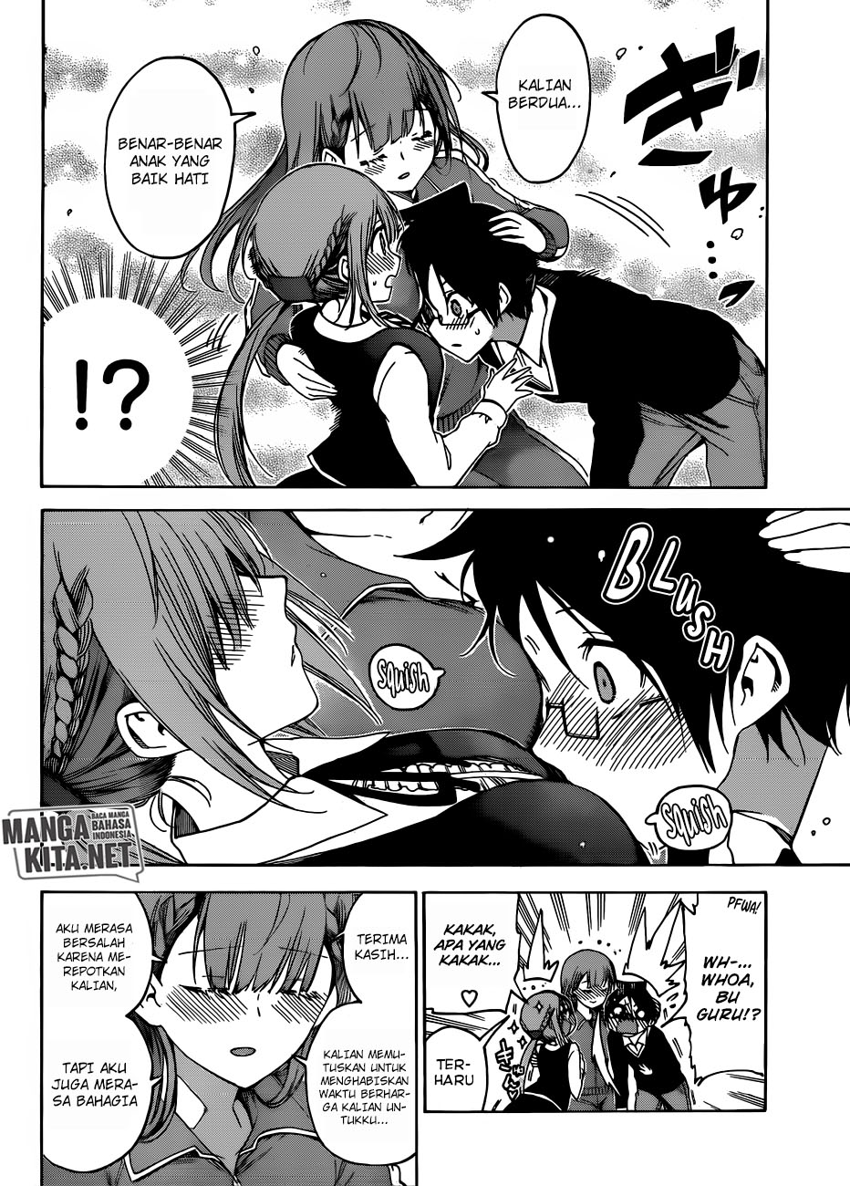 Bokutachi wa Benkyou ga Dekinai Chapter 122 Gambar 15