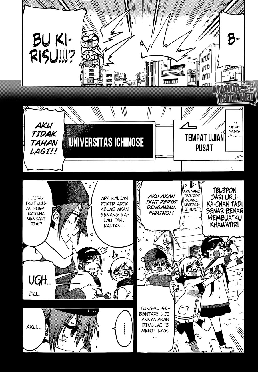 Bokutachi wa Benkyou ga Dekinai Chapter 128 Gambar 17