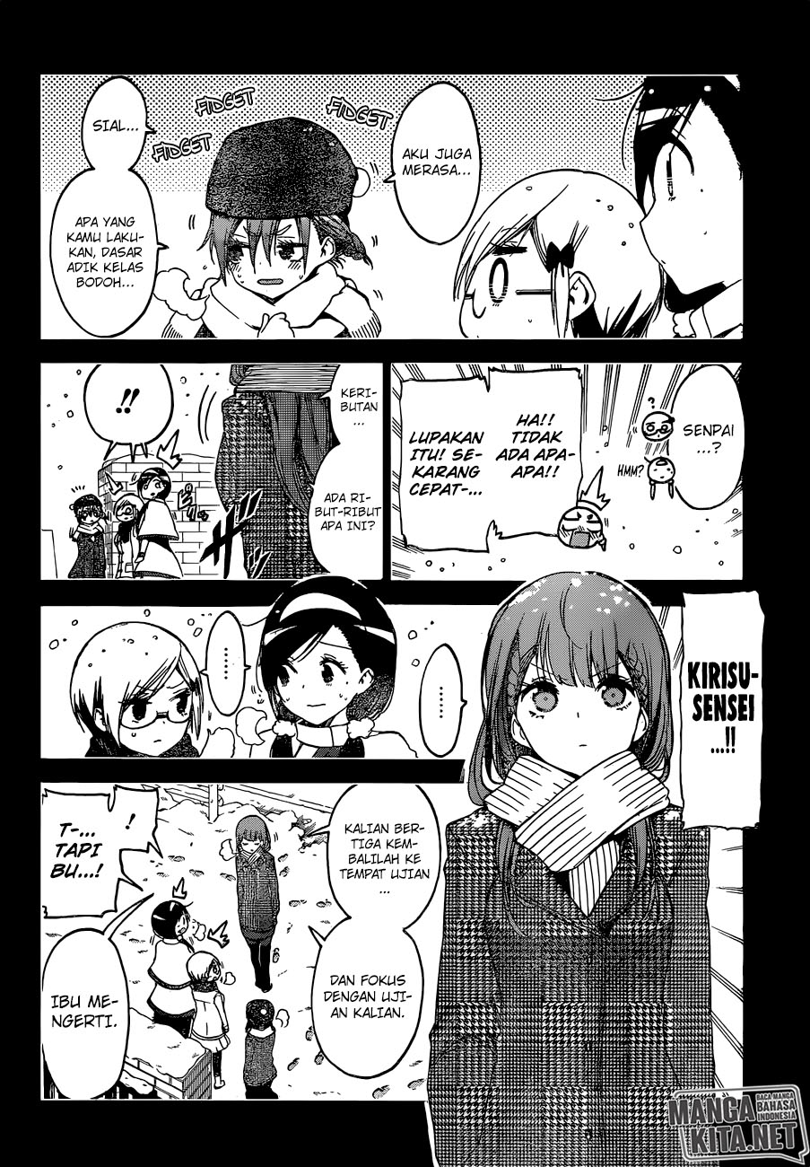 Bokutachi wa Benkyou ga Dekinai Chapter 128 Gambar 18