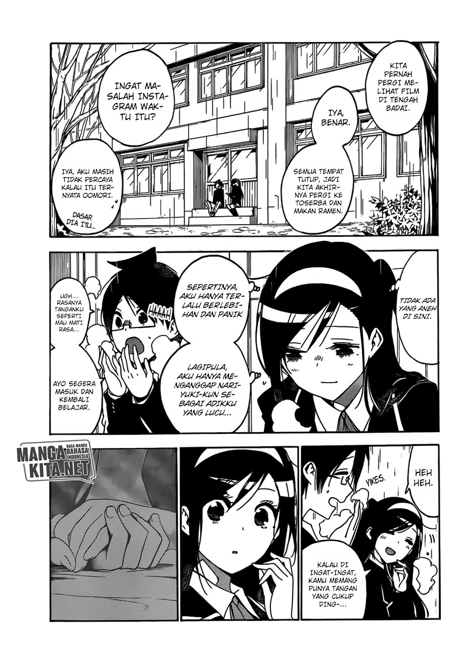 Bokutachi wa Benkyou ga Dekinai Chapter 136 Gambar 14