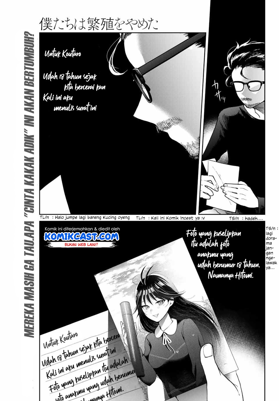 Bokutachi wa Hanshoku wo Yameta Chapter 02 Gambar 2