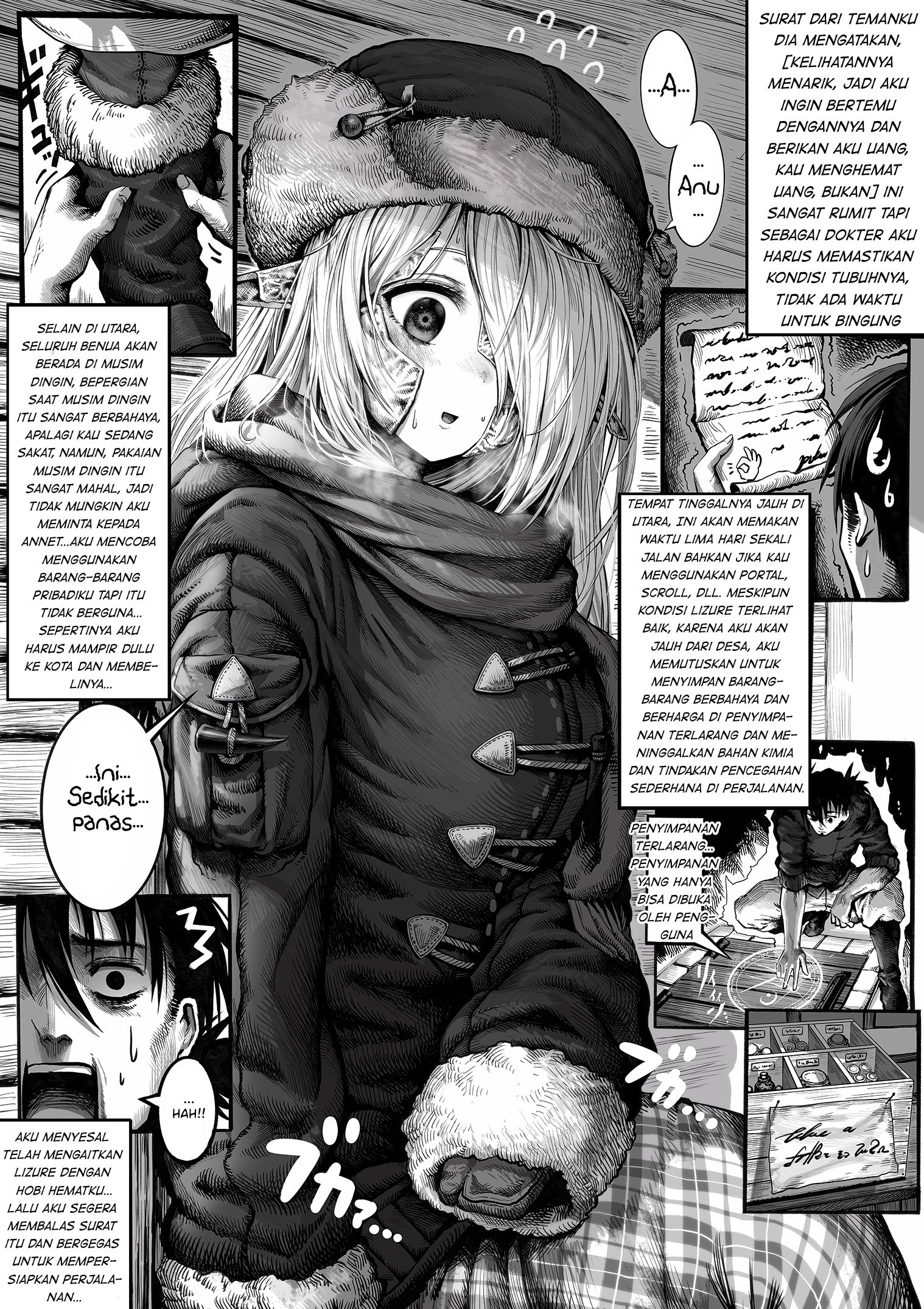 Boroboro no Elf-san o Shiawaseni suru Kusuri Uri-san Chapter 22 Gambar 1