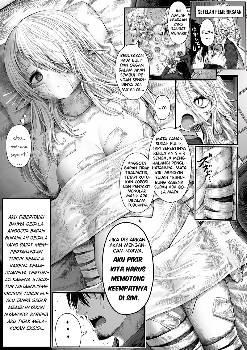 Boroboro no Elf-san o Shiawaseni suru Kusuri Uri-san Chapter 34 Gambar 1