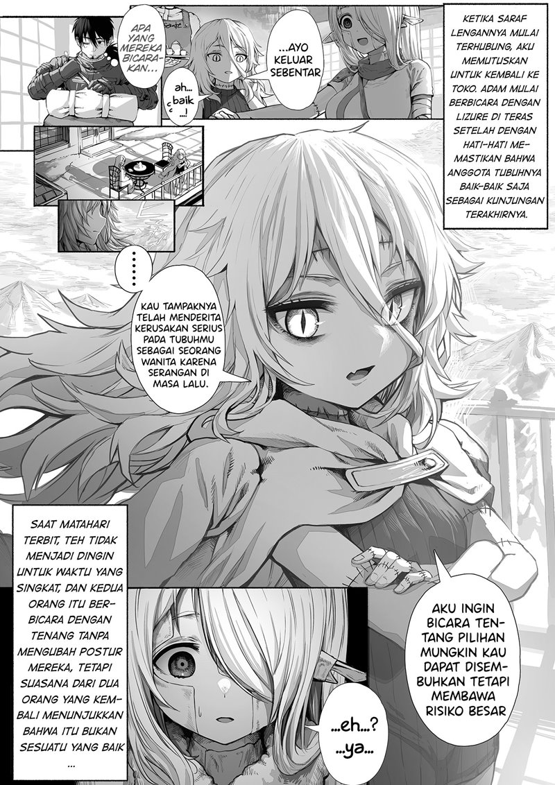 Boroboro no Elf-san o Shiawaseni suru Kusuri Uri-san Chapter 39 Gambar 1
