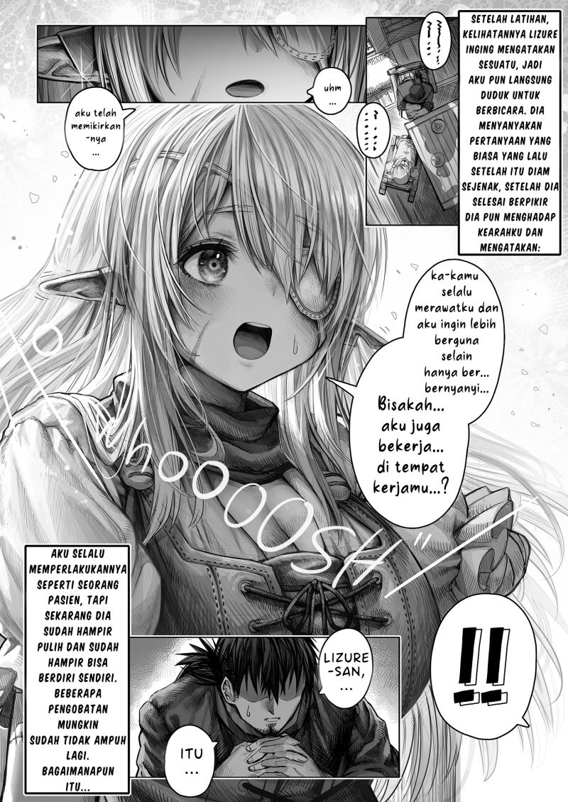 Boroboro no Elf-san o Shiawaseni suru Kusuri Uri-san Chapter 59 Gambar 1