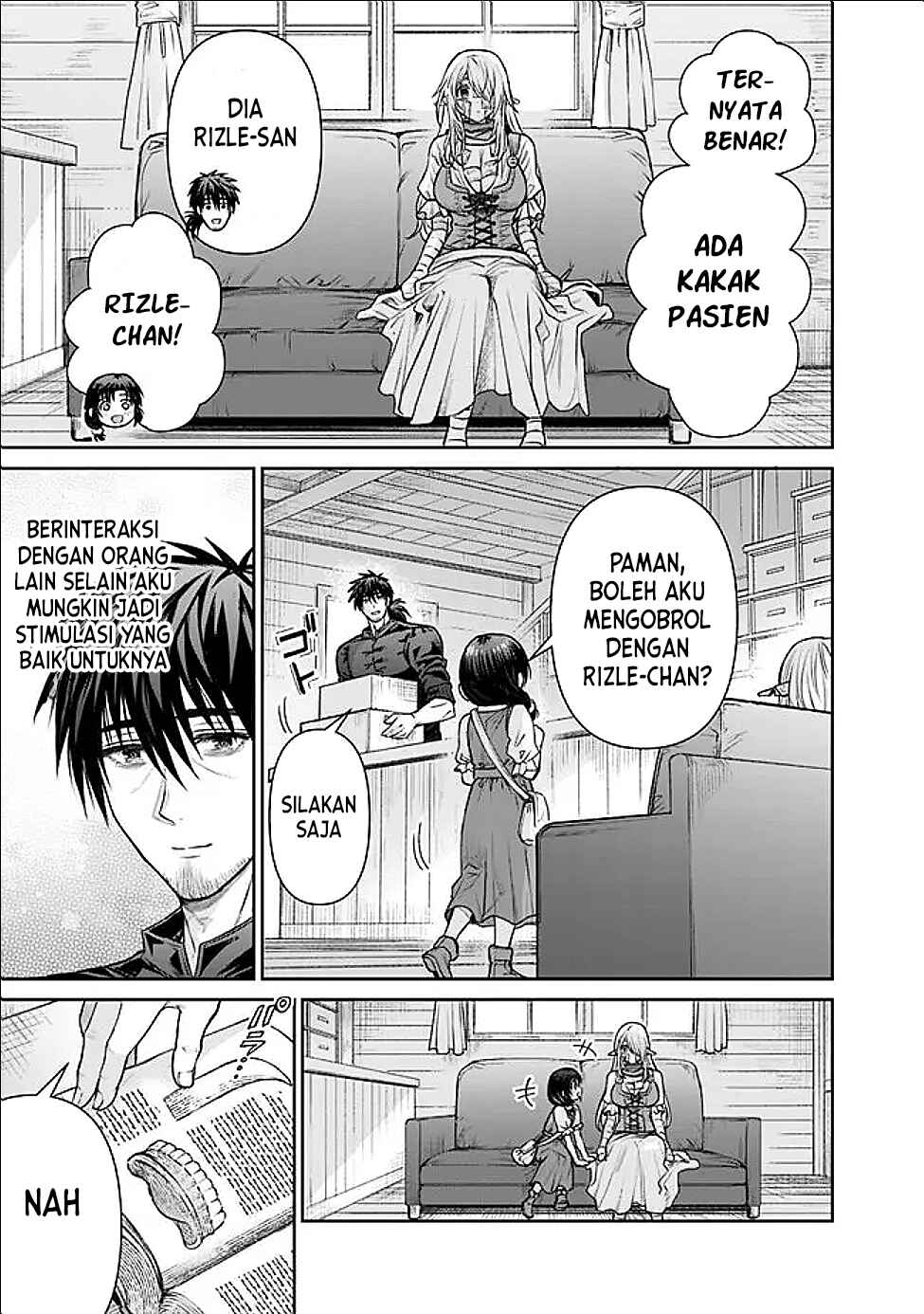 Boroboro no Elf-san wo Shiawase ni Suru Kusuriuri-san Chapter 03 Gambar 5