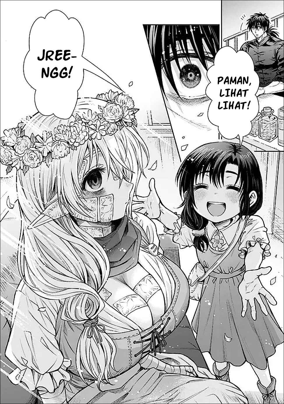 Boroboro no Elf-san wo Shiawase ni Suru Kusuriuri-san Chapter 03 Gambar 8