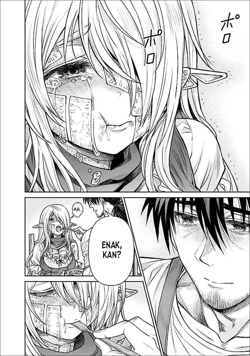 Boroboro no Elf-san wo Shiawase ni Suru Kusuriuri-san Chapter 03 Gambar 16