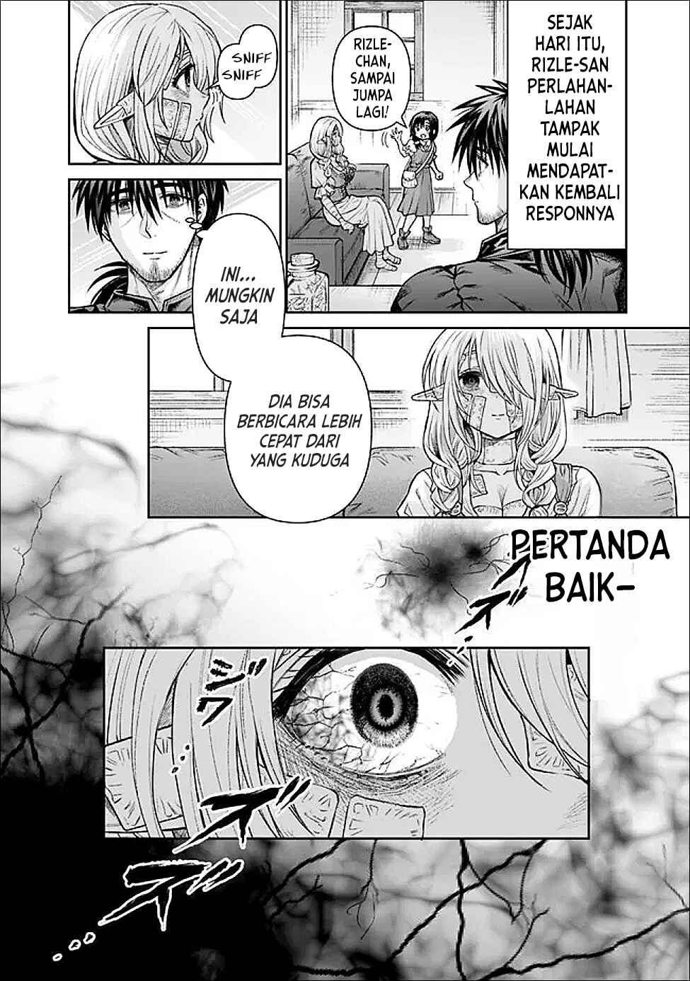 Boroboro no Elf-san wo Shiawase ni Suru Kusuriuri-san Chapter 03 Gambar 18