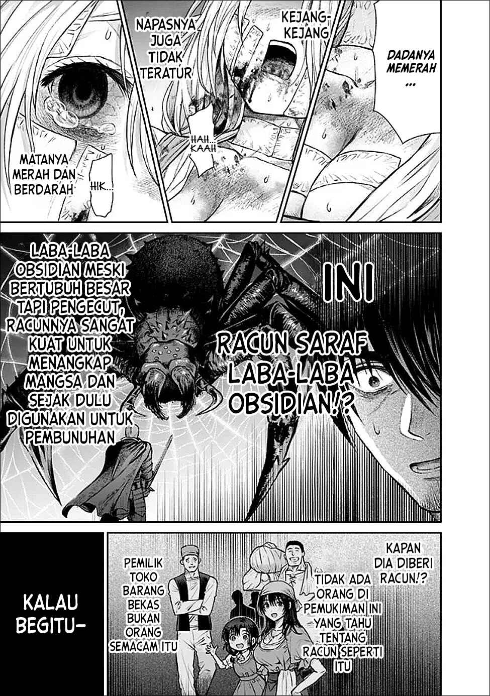 Boroboro no Elf-san wo Shiawase ni Suru Kusuriuri-san Chapter 03 Gambar 21