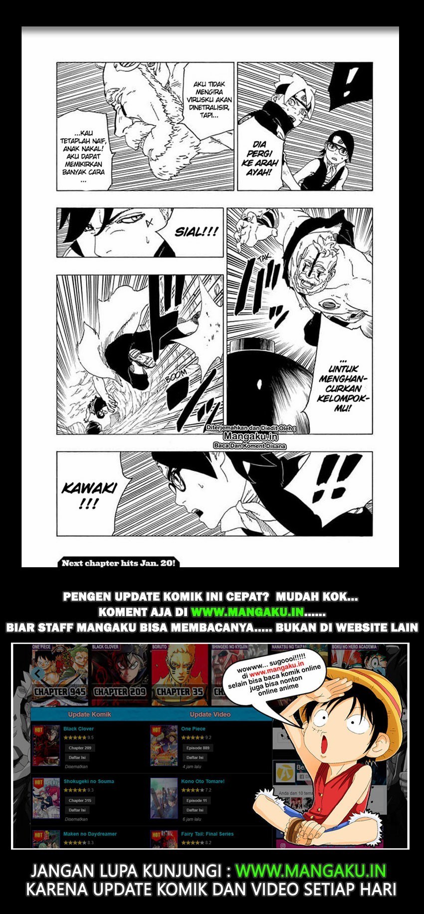 Boruto: Naruto Next Generations Chapter 41 Gambar 42