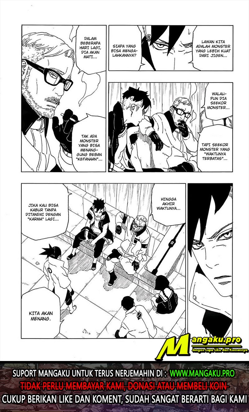 Boruto: Naruto Next Generations Chapter 50.1 Gambar 18