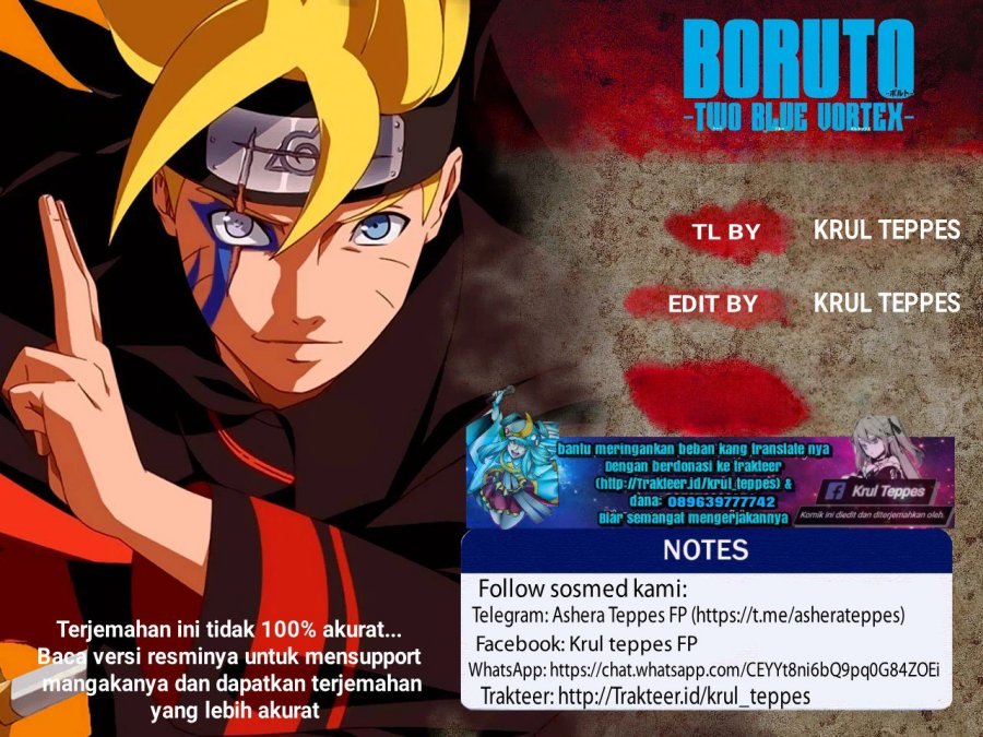 Boruto: Two Blue Vortex Chapter 02 Gambar 1