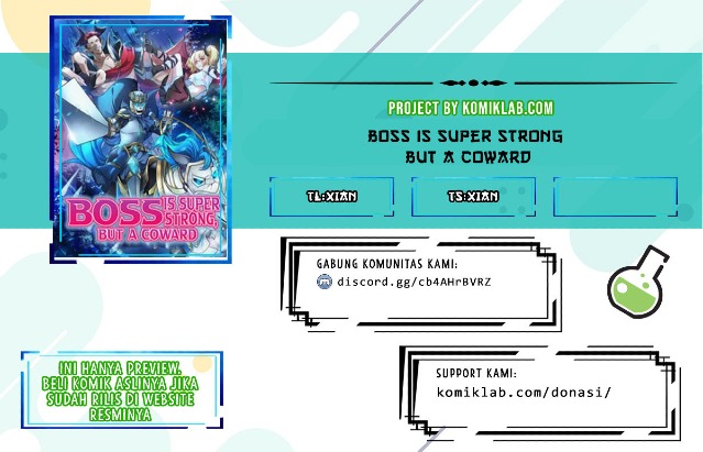 Boss Is Super Strong, but a Coward Chapter 03 Gambar 1