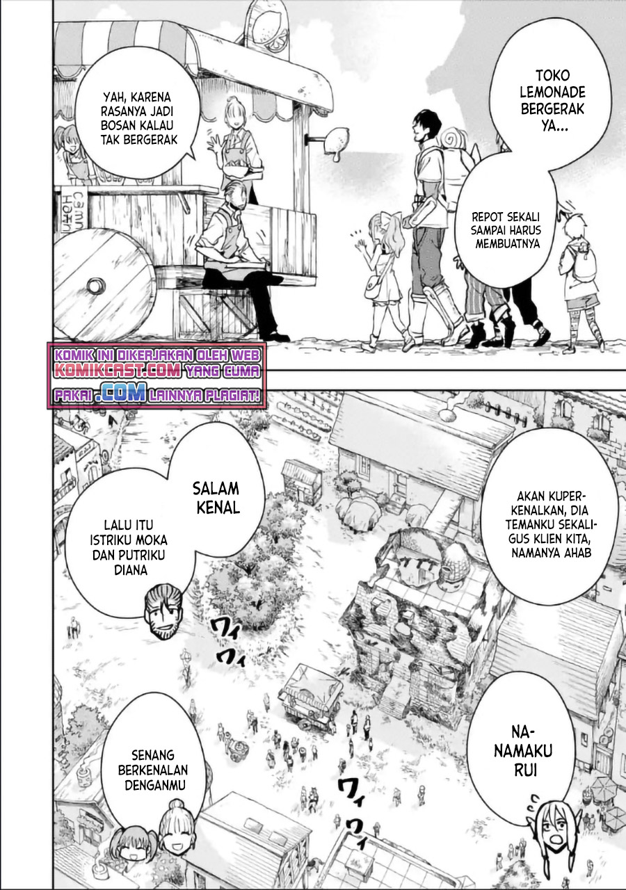 Boukensha License o Hakudatsu Sareta Ossan Dakedo, Manamusume ga Dekita no de Nonbiri Jinsei Chapter 30.2 Gambar 4
