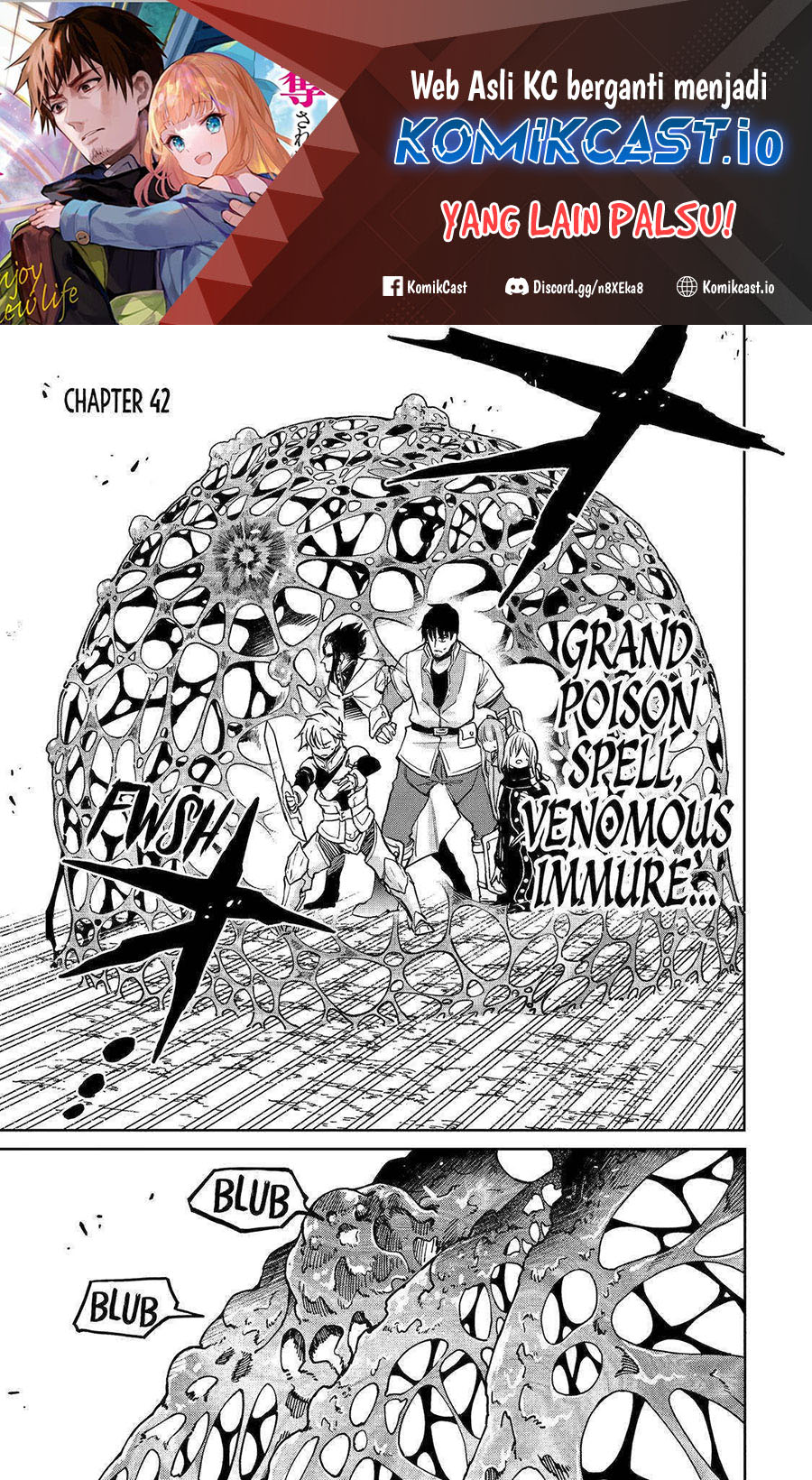 Boukensha License o Hakudatsu Sareta Ossan Dakedo, Manamusume ga Dekita no de Nonbiri Jinsei Chapter 42 Gambar 2