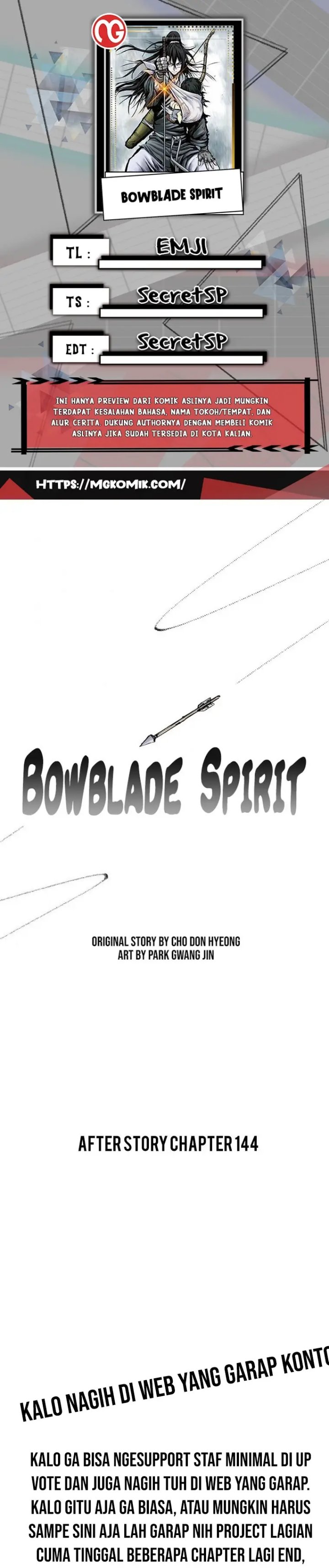 Bowblade Spirit Chapter 144 Gambar 1