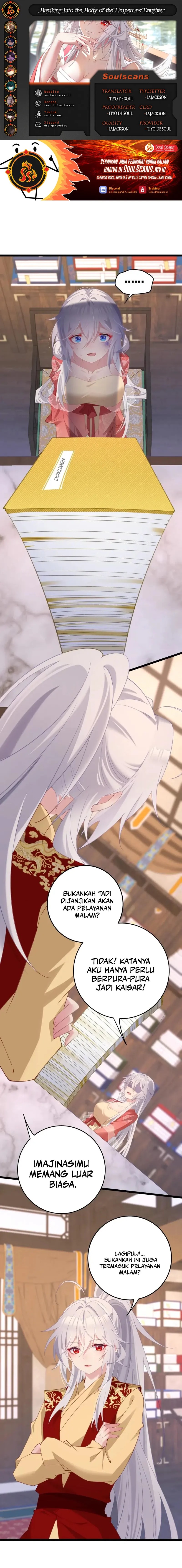 Breaking Into The Body of The Emperor’s Daughter (Unveiling the Emperor’s Secret) Chapter 05 Gambar 1