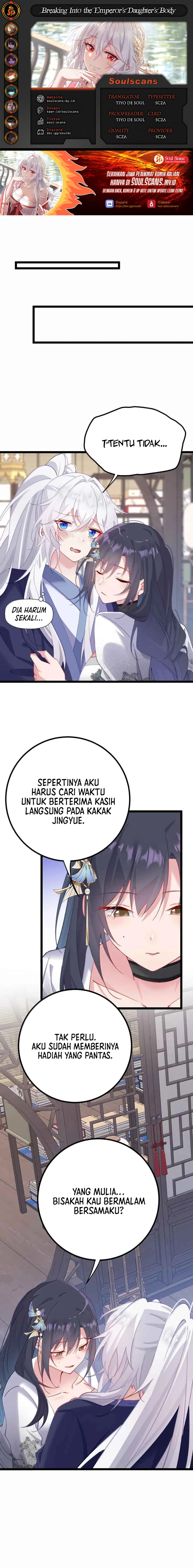 Breaking Into The Body of The Emperor’s Daughter (Unveiling the Emperor’s Secret) Chapter 27 Gambar 1
