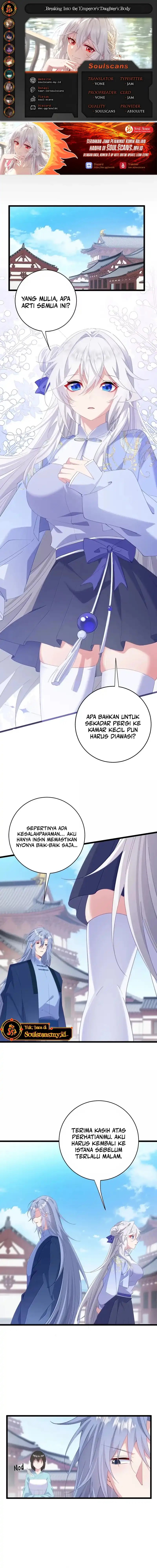 Breaking Into The Body of The Emperor’s Daughter (Unveiling the Emperor’s Secret) Chapter 56 Gambar 1