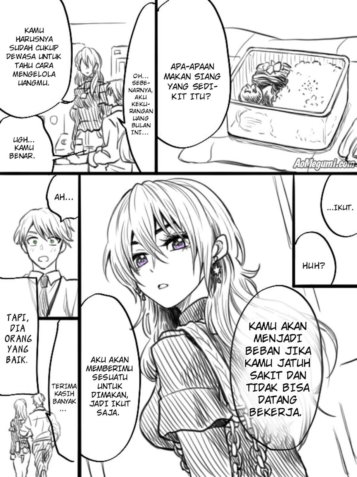 Bukiyou na Senpai Chapter 01 Gambar 3