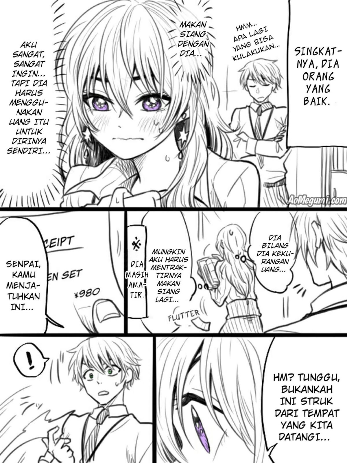 Bukiyou na Senpai Chapter 02 Gambar 3