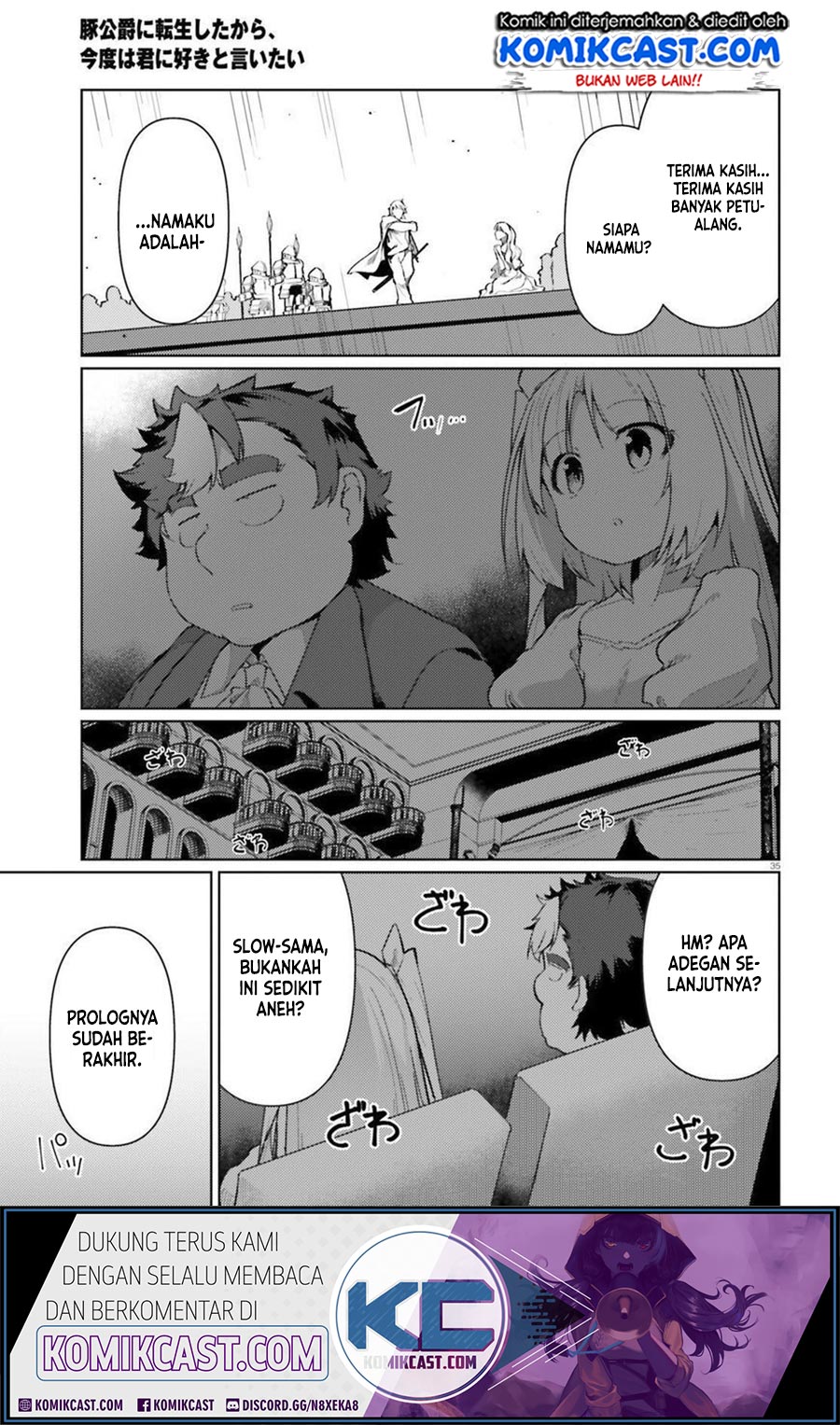Buta Koushaku ni Tensei shita kara, Kondo wa Kimi ni Suki to Iitai Chapter 20 Gambar 36
