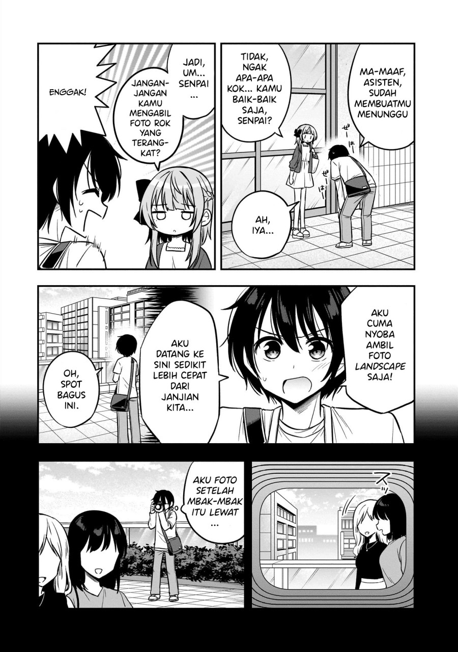 Camera-senpai to Sewayaki Jouzu na Kouhai-chan Chapter 04 Gambar 9