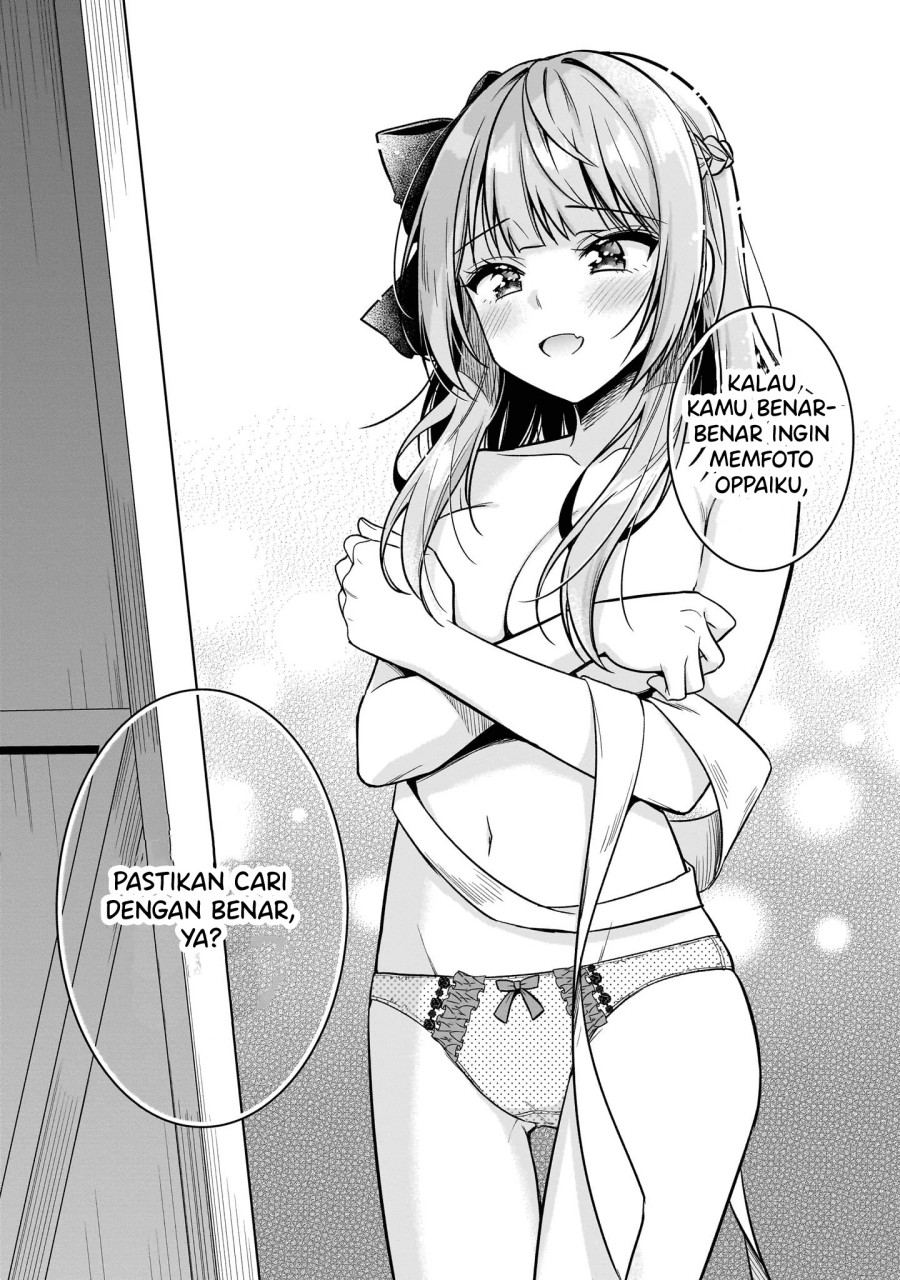 Camera-senpai to Sewayaki Jouzu na Kouhai-chan Chapter 04 Gambar 34