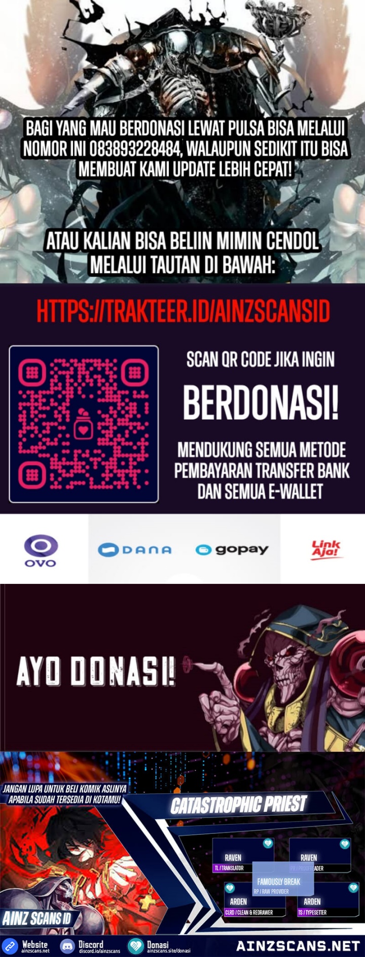 Catastrophic Priest Chapter 37 Gambar 1
