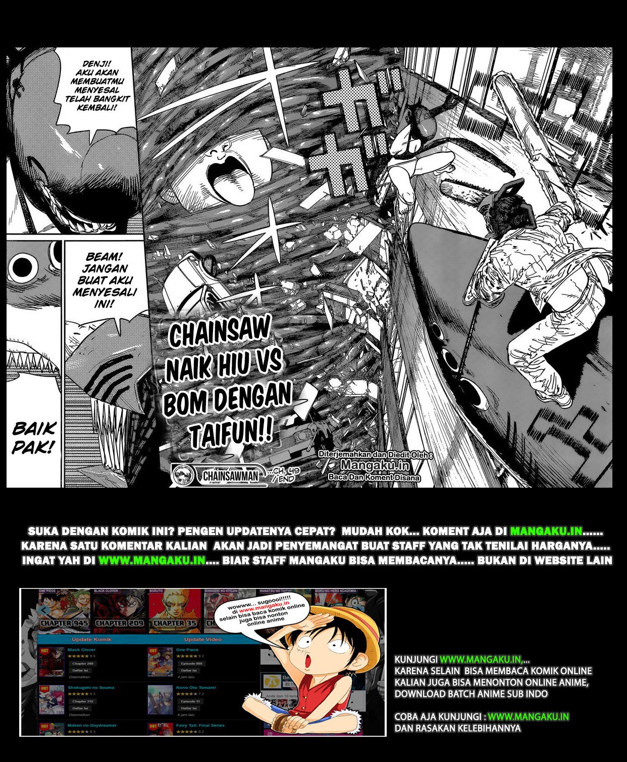 Chainsawman Chapter 49 Gambar 21