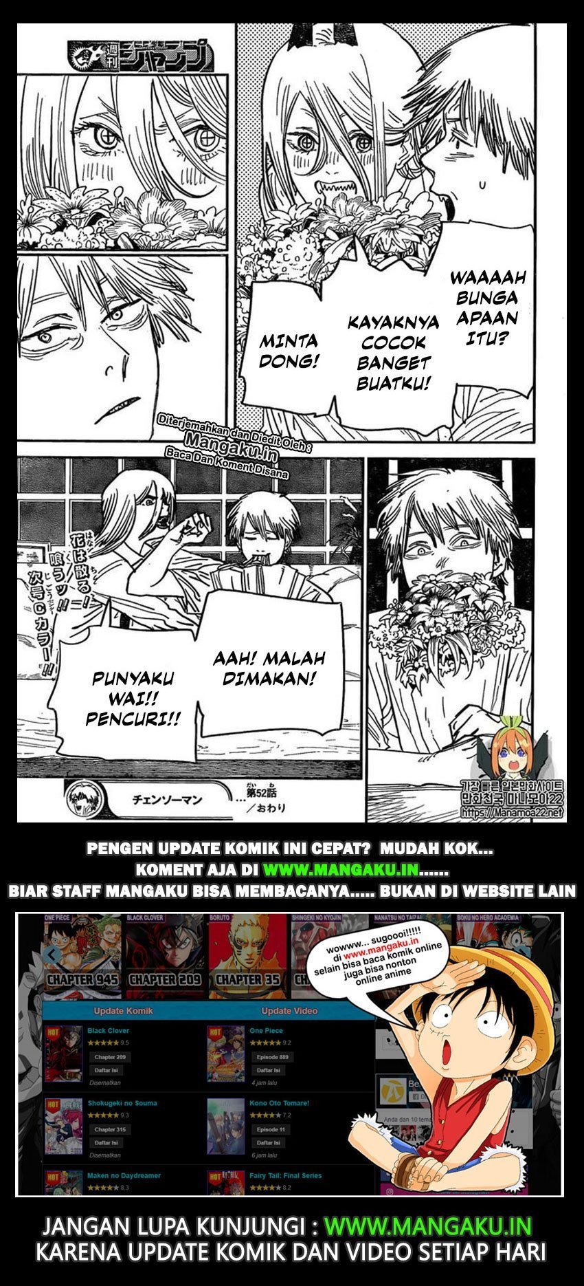 Chainsawman Chapter 52 Gambar 20