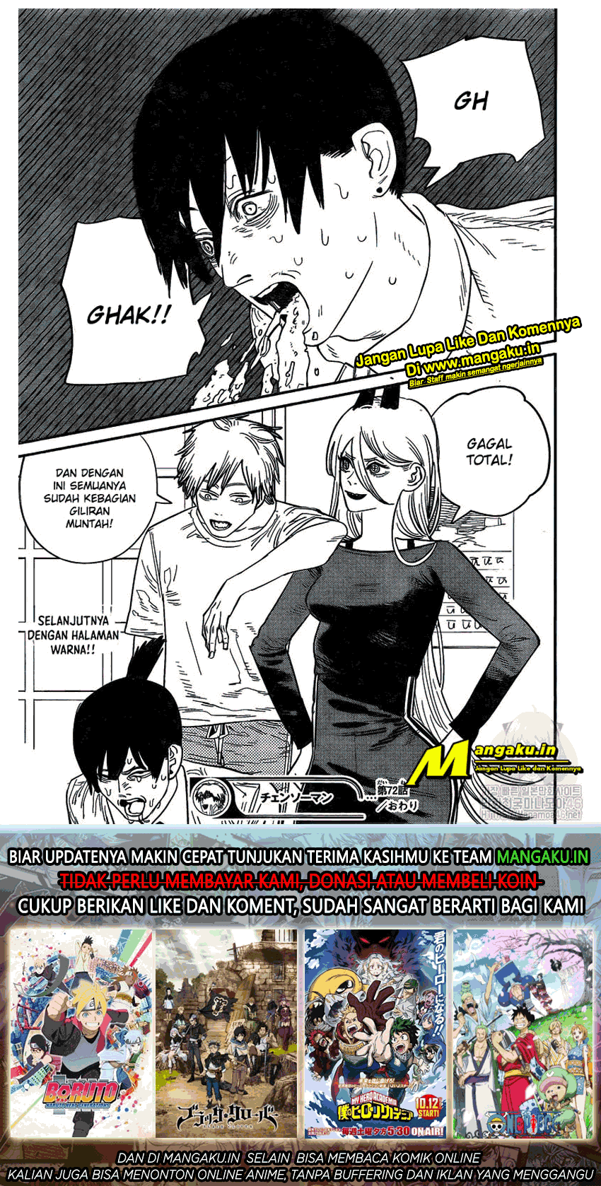 Chainsawman Chapter 72 Gambar 20