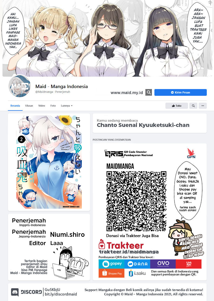 Chanto Suenai Kyuuketsuki-chan Chapter 19 Gambar 2