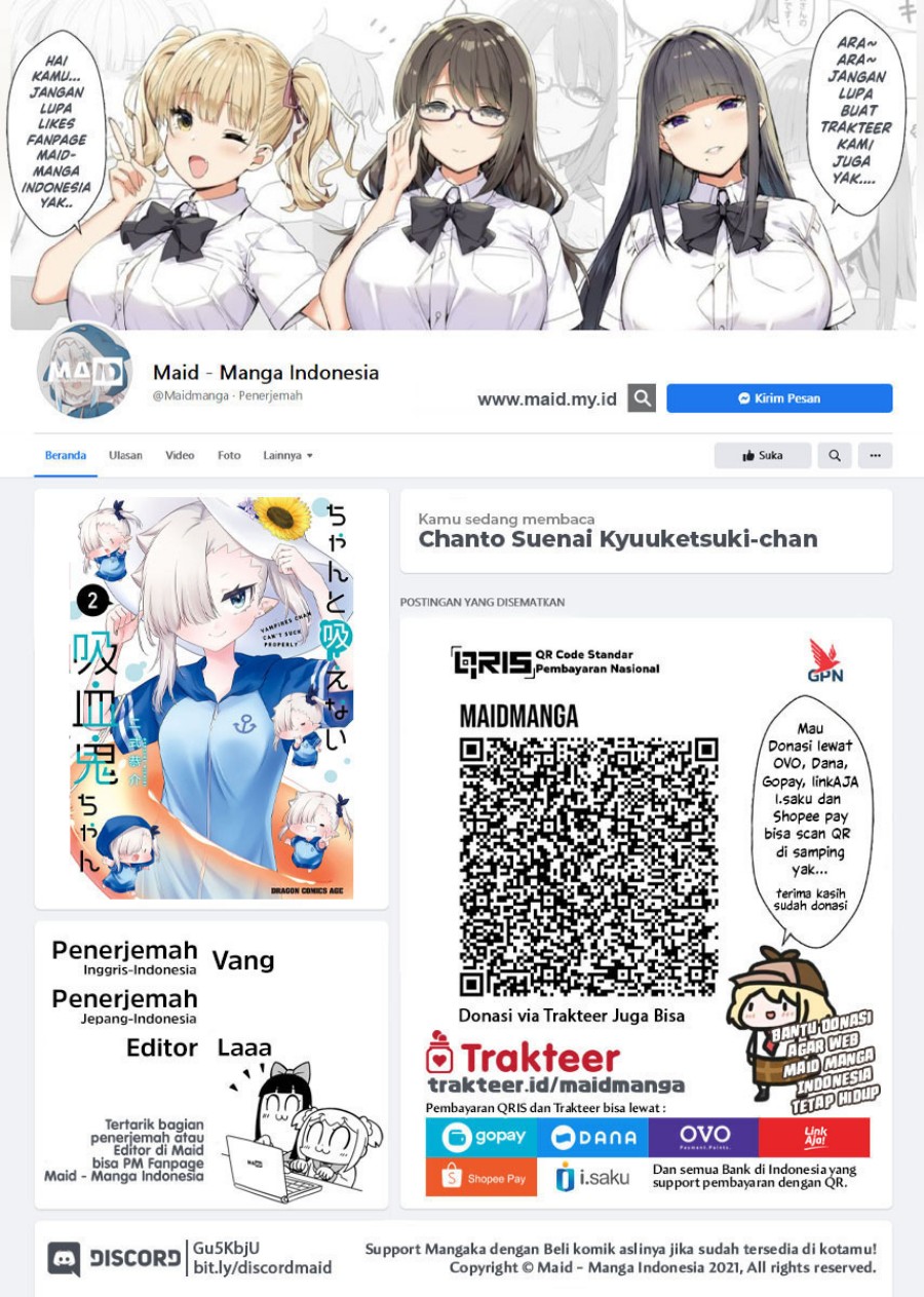 Chanto Suenai Kyuuketsuki-chan Chapter 20 Gambar 2
