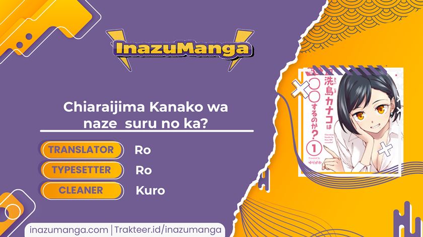 Chiaraijima Kanako wa naze ○○ suru no ka? Chapter 08 Gambar 1